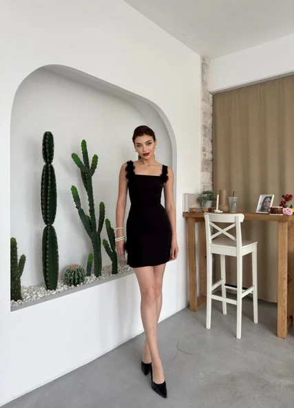 Ques Mini Elbise - Resim 4