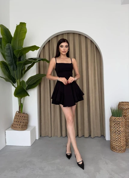 Common İp Askılı Elbise - Resim 4