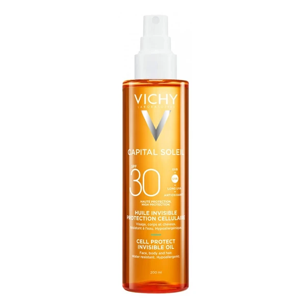Vichy Capital Soleil Spf30+ Güneş Koruyucu Yağ 200 ml ürün görseli