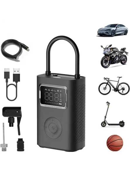 XIAOMI PORTABLE ELECTRIC AIR COMPRESSOR 2 PRO BLACK - 1