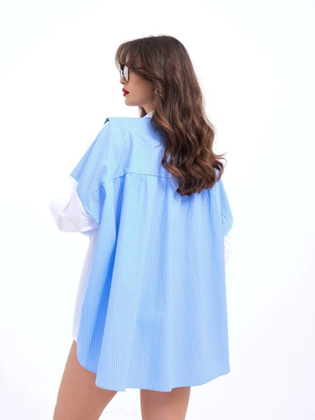 6749 GÖMLEK-DALLAS ÇİZGİLİ - 4