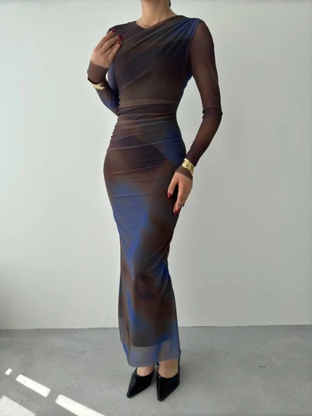 Flet Tül Elbise - Resim 2