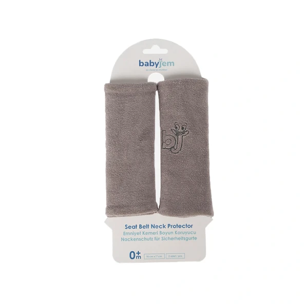 Babyjem Emniyet Kemeri Boyun Koruyucu Gri - Resim 7