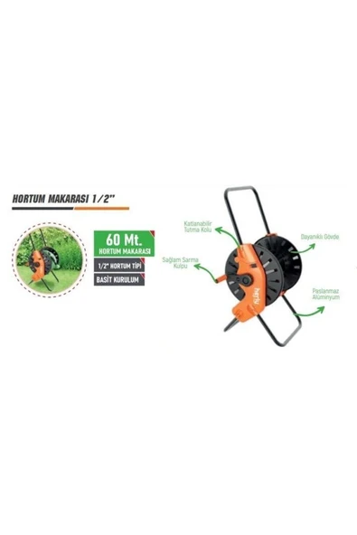Herly Hl2303 Herly Taşınabilir Hortum Makarası