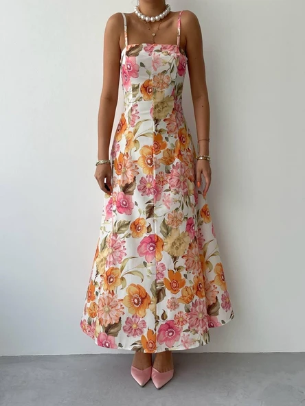 Tutin Midi Boy Elbise - Resim 2