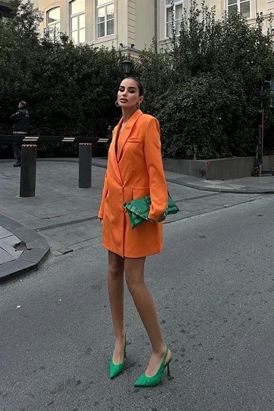 Georgina Blazer Elbise 2200-06 - Resim 4