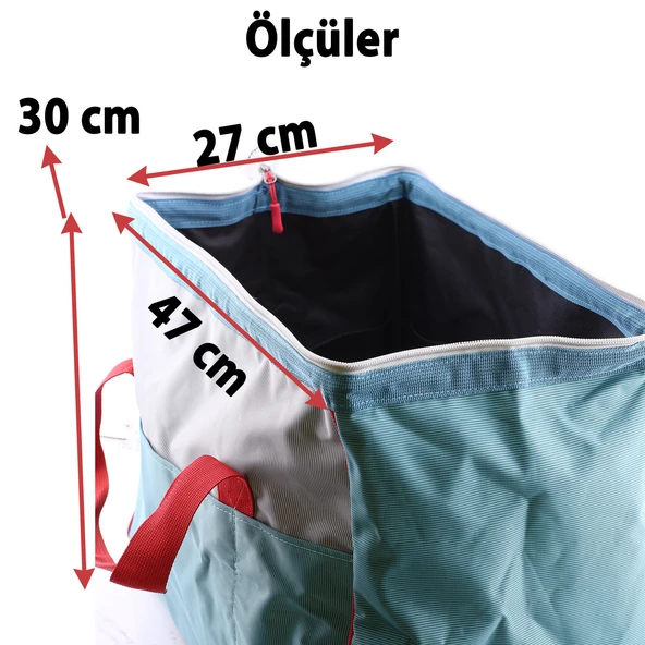 Dayanıklı Bez Takım Çantası Gözlü Geniş Hacimli Hafif Taşınabilir Profesyonel El Aleti Düzenleyici - Resim 3