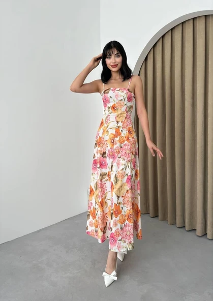 Tutin Midi Boy Elbise - Resim 3