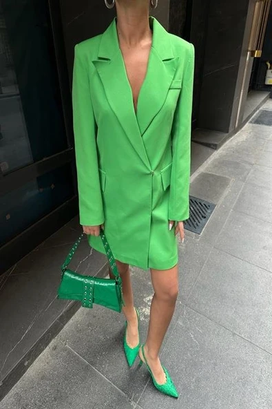 Georgina Blazer Elbise 2200-06 - Resim 6