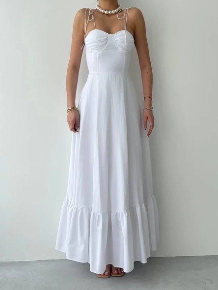 Elia İp Askılı Elbise - Resim 2