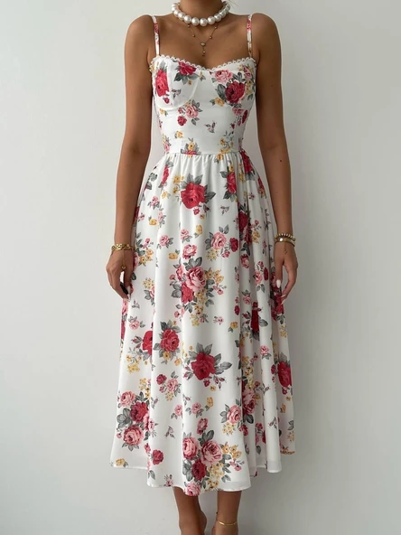 Venota Midi Elbise - Resim 2