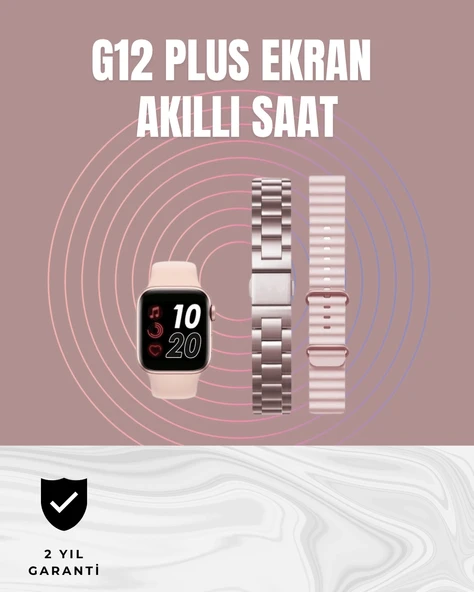 Titreşimli Bildirimli Akıllı Saat – Nabız, GPS, Spor Modları, Telefon Eşleştirme Özellikli - 1