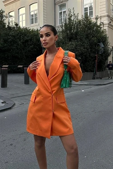 Georgina Blazer Elbise 2200-06 - Resim 5