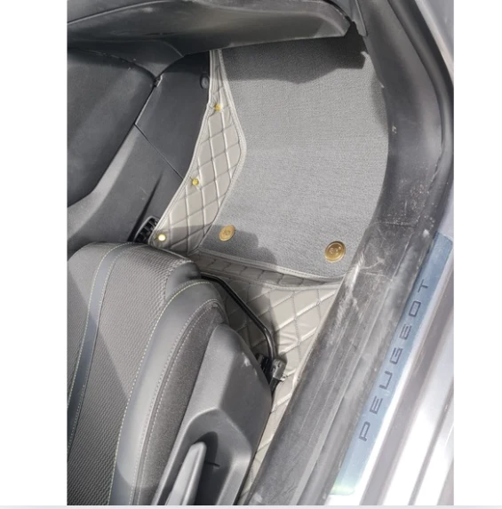 Peugeot 208 2024 Sonrası Aracına Özel 8d Çift Katmanlı Havuzlu Paspas Takımı - 3