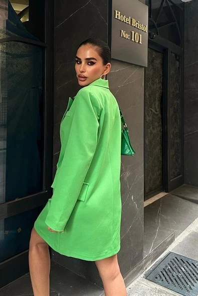 Georgina Blazer Elbise 2200-06 - Resim 5