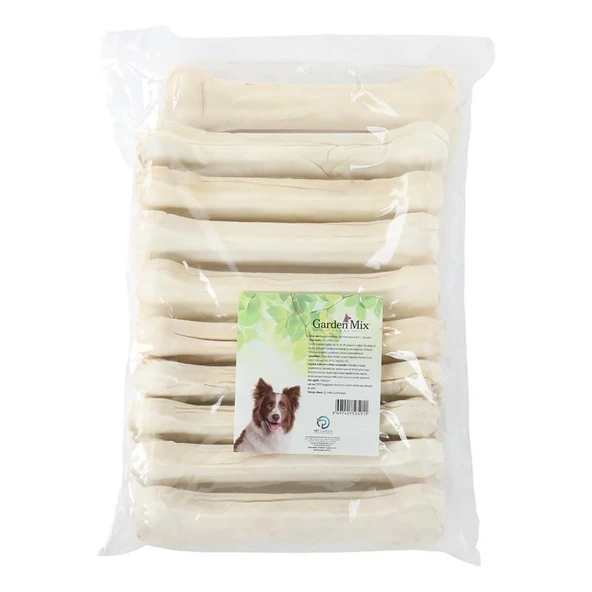 Gardenmix Sütlü Deri Kemik 21 Cm 150-180 Gr 10lu Paket ürün görseli 1