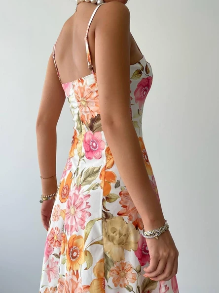 Tutin Midi Boy Elbise - Resim 5