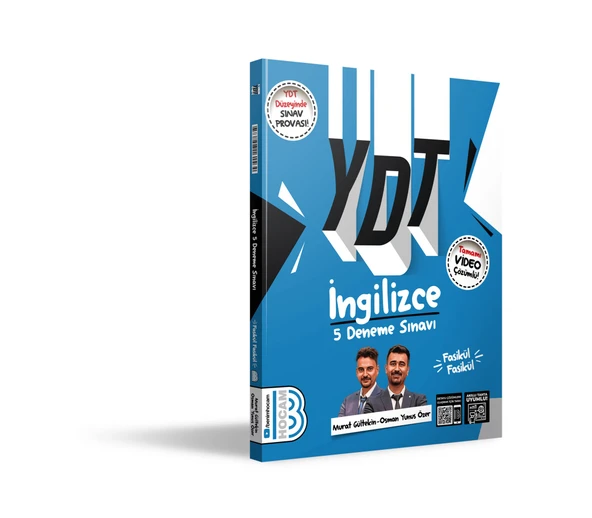 YDT İngilizce 5 Deneme Sınavı Benim Hocam ürün görseli