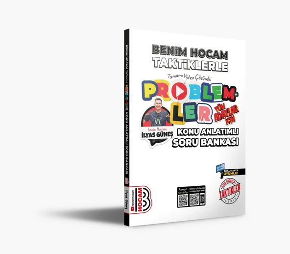 Benim Hocam Tüm Adaylar İçin Taktiklerle Problemler Konu Anlatımlı Soru Bankası ürün görseli
