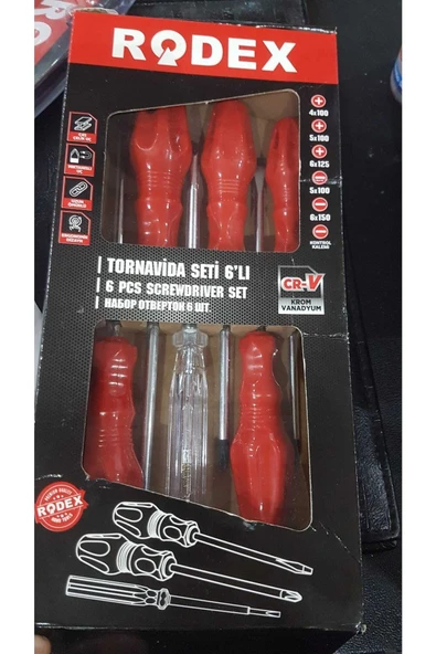 Rodex Tornavida Seti 6'li - 2