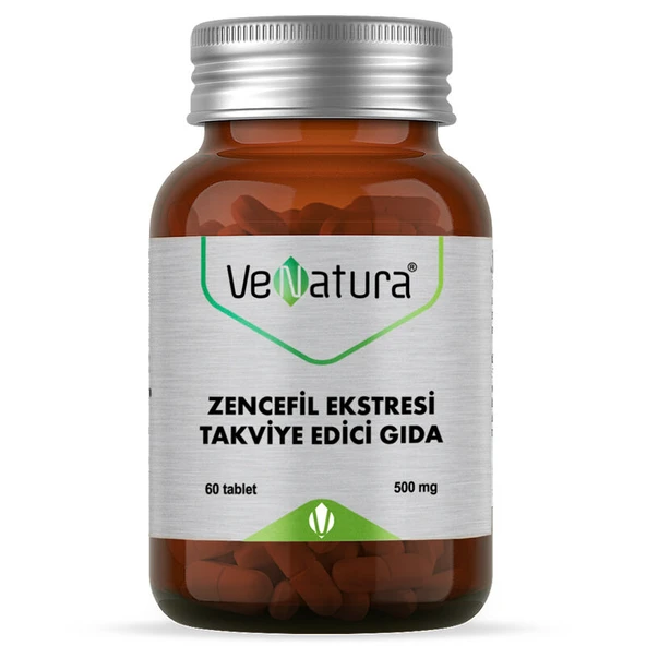 VeNatura Zencefil Ekstresi Takviye Edici Gıda 60 Tablet ürün görseli