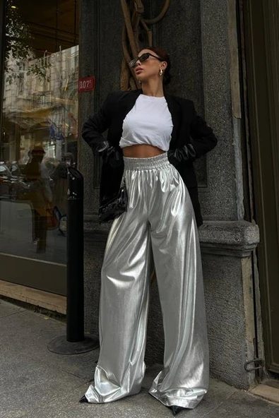 Miracle Lake Plazzo Pantolon 0072 - Resim 2