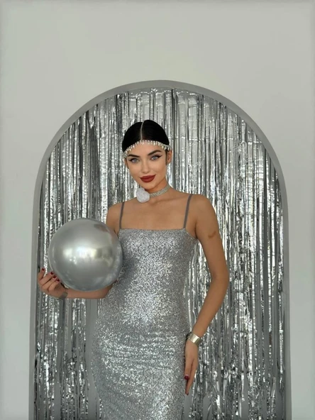 Woxo İp Askılı Elbise ürün görseli