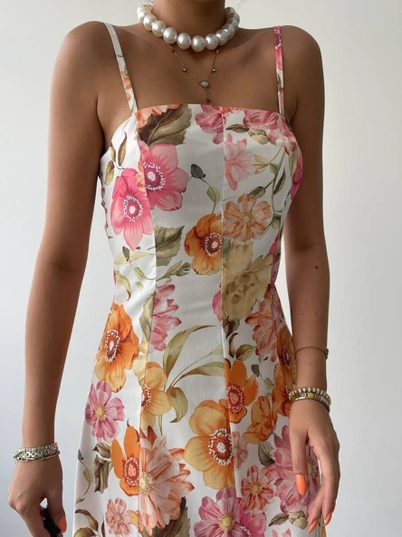 Tutin Midi Boy Elbise - Resim 4