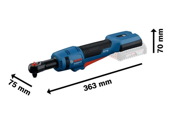 GRC 18V-60 Akülü Darbeli Somun Sıkma Makinesi - 2
