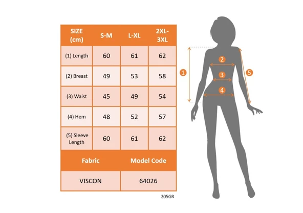 Kadın Uzun Kollu Bisiklet Yaka Ay Baskılı Viskon Bluz - Resim 3