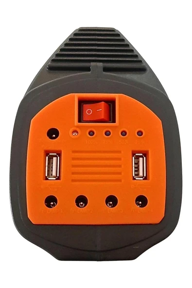 Klaus SOLAR LED EL FENERİ KE47725 15W 8000 Mah 3 Ampul / Bluetooth - 4