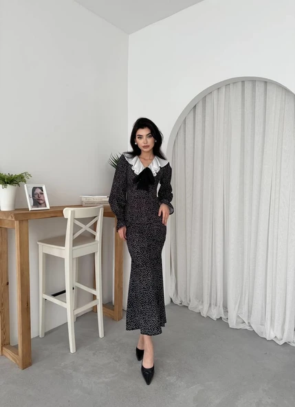 Ospe Fiyonklu Elbise - Resim 4