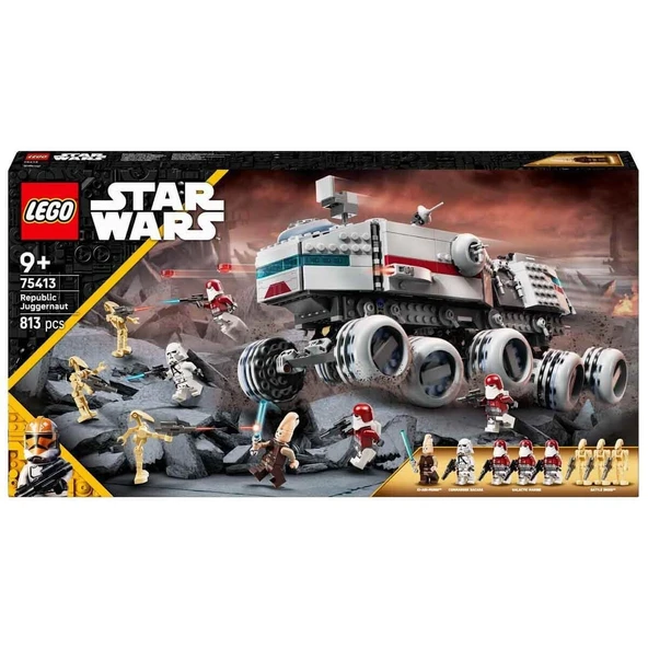 75413 Lego Star Wars - Republic Juggernaut 813 parça +9 yaş - 8