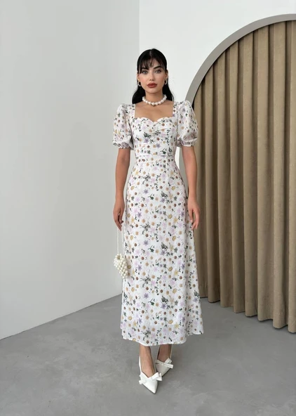 Juna Midi Boy Elbise - Resim 3