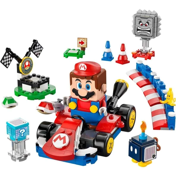 72043 Super Mario - İnteraktif Lego Mario ve Standard Kart 278 parça +7 yaş - 2