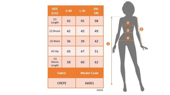 Kadın Uzun Kollu Kruvaze Yaka Krep Mini Boy Elbise - Resim 5
