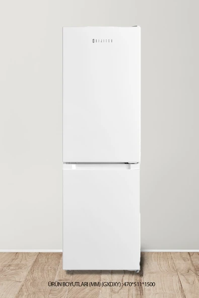 DİJİTSU KOMBİ DBD-250 DBD-250 K BUZDOLABI - Resim 3