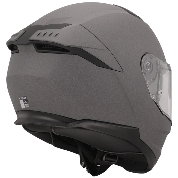 LS2 STREAM 2 MAT CONCRETE KASK - Resim 4