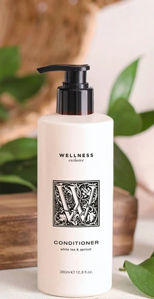 Wellness Exclusive White Tea & Apricot Conditioner 380 ml – Beyaz Çay ve Kayısı Özlü Saç Bakım Kremi - 2