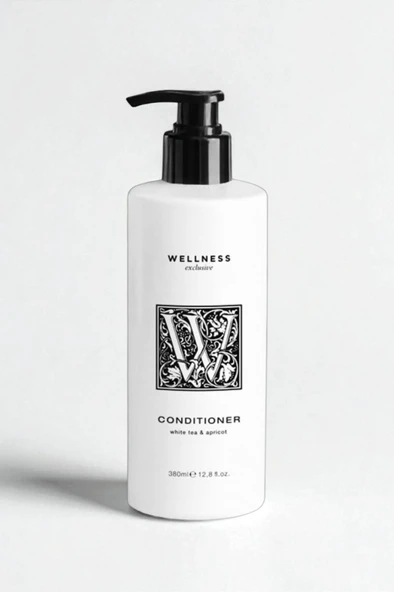 Wellness Exclusive White Tea & Apricot Conditioner 380 ml – Beyaz Çay ve Kayısı Özlü Saç Bakım Kremi