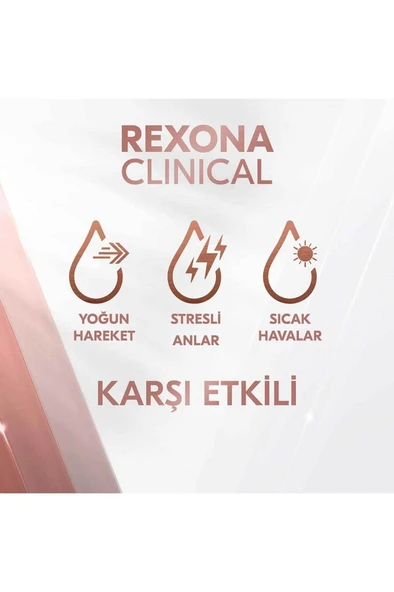 Rexona Clinical Protection Shower Clean 45 ml - Resim 4