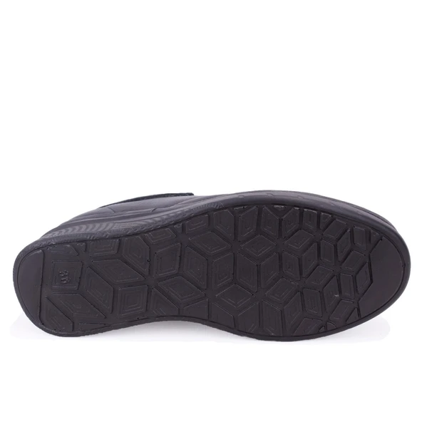 Dagoster DZA07-1281120 Siyah Ortopedik Günlük Deri Kadın Ayakkabı - 4