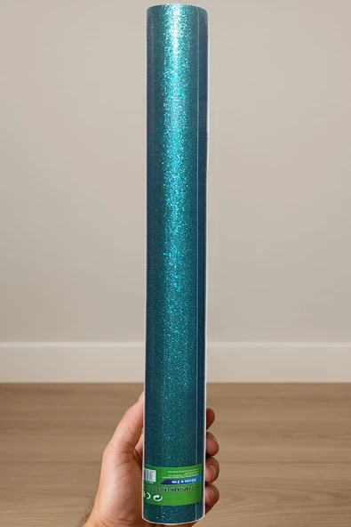 Koyu Su Yeşili Yapışkanlı Asetat 45x200 cm - 1 Adet ürün görseli