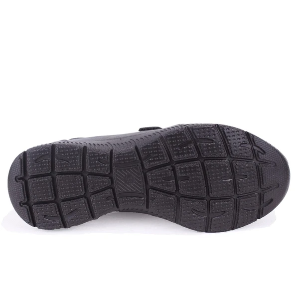 Dagoster DZA07-122042648 Siyah Ortopedik Günlük Deri Kadın Ayakkabı - Resim 4