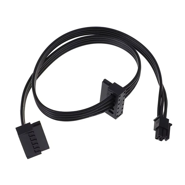 Mini 4 Pin to 2x Sata Ssd Power Supply Anakart Hdd Güç Kablosu - 1