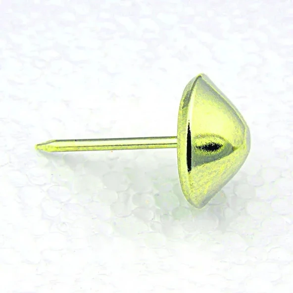 Febko - Altın Parlak Konik Kabara / Raptiye 16 Mm 15 Adet ürün görseli