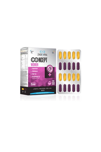Zade Vital Concept Women 60 Kapsül