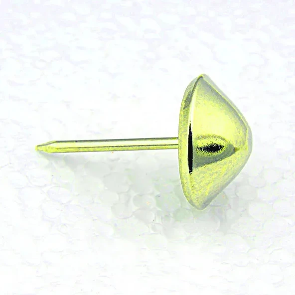 Febko - Altın Parlak Konik Kabara / Raptiye 16 Mm 30 Adet ürün görseli