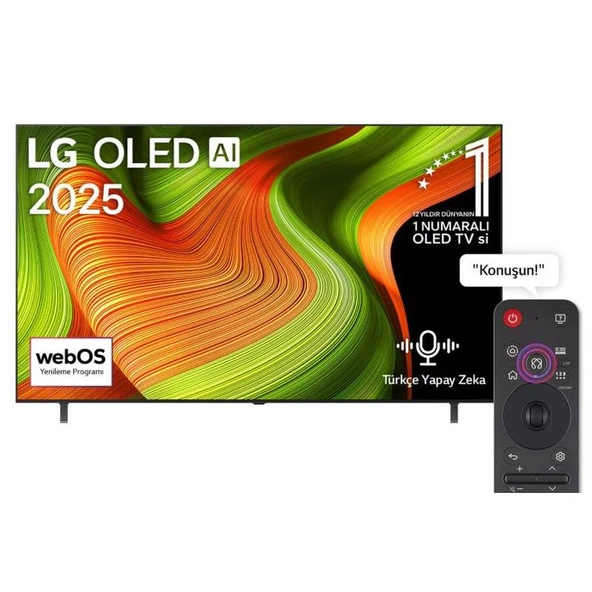 LG OLED55B56LA 55" 140 Ekran 4K Ultra HD OLED Televizyon - 1