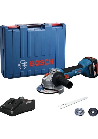 Bosch GWS 18V-8 ÇİFT Akülü Taşlama Makinesi-06019N9021 ürün görseli